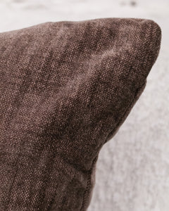 Square Pillow in Napa Brown