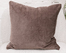 Load image into Gallery viewer, Square Pillow in Napa Brown
