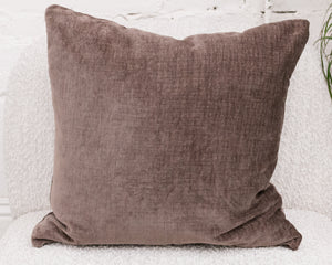 Square Pillow in Napa Brown