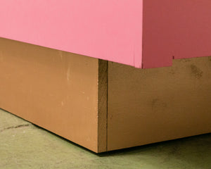 Hot Pink Long Credenza