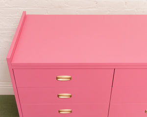 Hot Pink Long Credenza