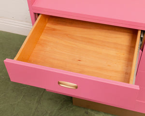 Hot Pink Long Credenza