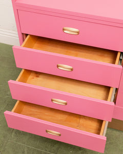 Hot Pink Long Credenza