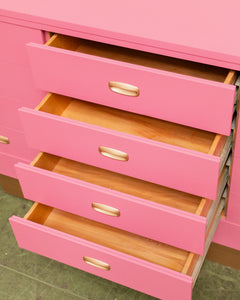 Hot Pink Long Credenza