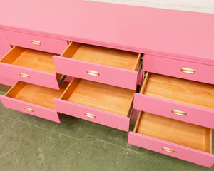 Hot Pink Long Credenza