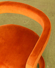 Load image into Gallery viewer, Vivienne Sculptural Lounge Chair in Terra-Cotta
