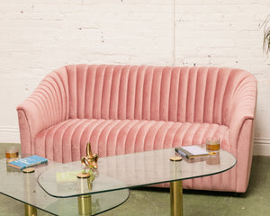 Dahlia Pleated Deco Sofa