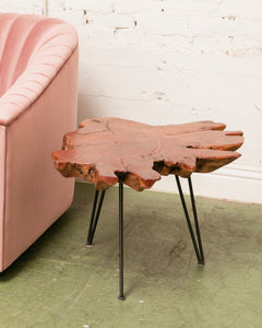 Burlwood Coffee Table