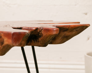 Burlwood Coffee Table