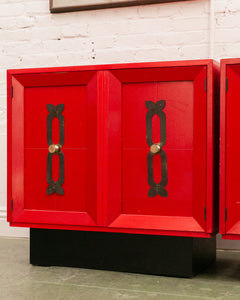 Red Vintage Cabinet