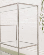 Load image into Gallery viewer, Hammered Metal Etagere Lower Shelf
