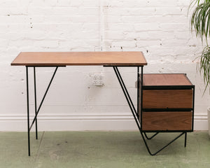 Walnut Floating Desk (As Found)