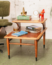 Load image into Gallery viewer, Lane Acclaim Walnut 2 tier Walnut Side Table
