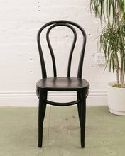 Load image into Gallery viewer, Black Thonet Style Dining Chair
