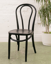 Load image into Gallery viewer, Black Thonet Style Dining Chair
