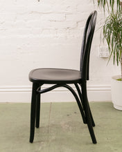 Load image into Gallery viewer, Black Thonet Style Dining Chair
