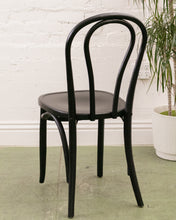 Load image into Gallery viewer, Black Thonet Style Dining Chair
