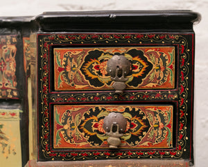 Antique Chinese Hand Painted Cabinet