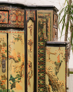 Antique Chinese Hand Painted Cabinet