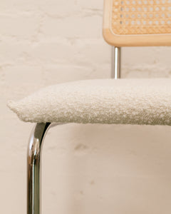 Modern Blonde Cantilever Counter Stool