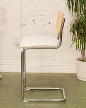 Load image into Gallery viewer, Modern Blonde Cantilever Counter Stool
