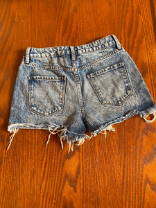 Denim Cut Off Shorts (S)