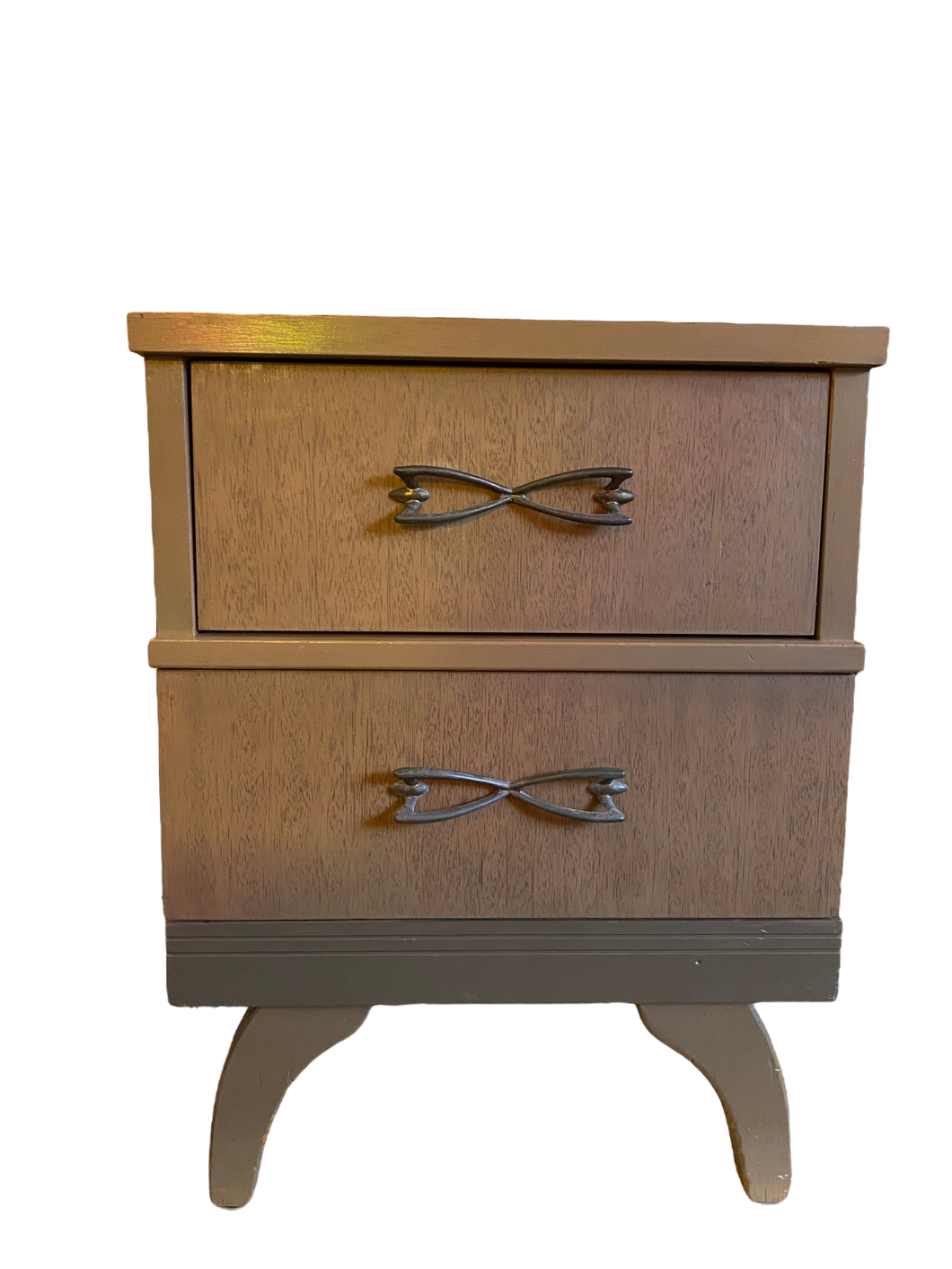 Vintage Lightwood Single Nightstand