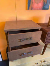 Load image into Gallery viewer, Vintage Lightwood Single Nightstand
