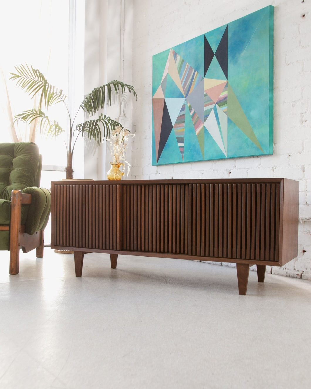 Lincoln Slat Sideboard 60”