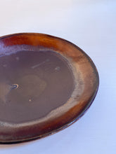 Load image into Gallery viewer, Chocolate Brown Ceramic Plate
