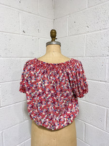 Summer Floral Blouse (L)