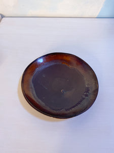 Chocolate Brown Ceramic Plate