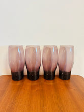 Load image into Gallery viewer, Set of Four Purple HighBall Glasses
