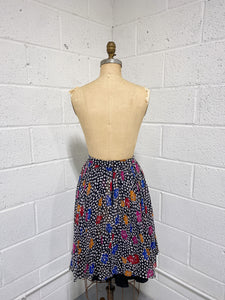 Floral and Polka Dot Skirt (4)