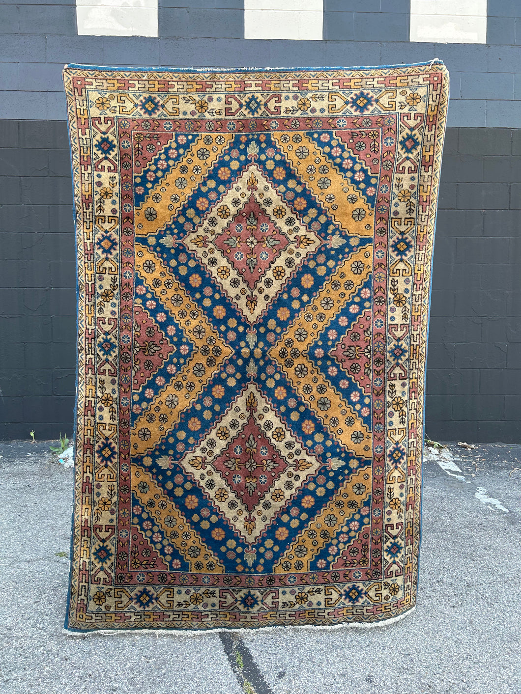 Qashqai Handwoven Tribal Vintage Rug