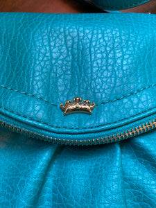 Turquoise Juicy Couture Cross Body Purse