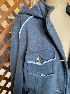 Grey Sweater Jacket