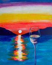 Load image into Gallery viewer, Sunset at the Winery Painting
