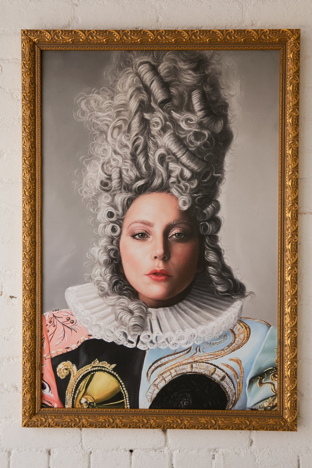 Lady Gucci, Print Framed