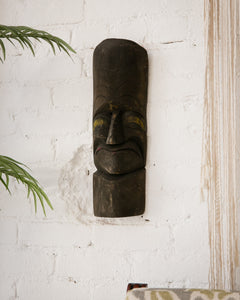 Wood Mask Wall Art