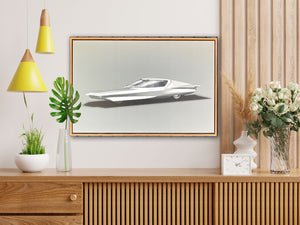 Buick Century Cruiser Concept Car Giclee on Canvas