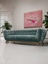 Load image into Gallery viewer, Nelly Sofa in Icy Blue
