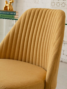 Mustard Channeled Task Chair