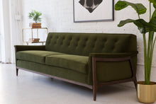 Load image into Gallery viewer, Franklin Sofa in Olive Green
