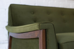 Franklin Sofa in Olive Green