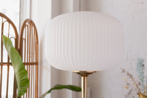 Nina Marble Brass Floor Lamp