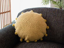 Load image into Gallery viewer, Green Knitted Pillow
