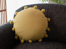 Load image into Gallery viewer, Green Knitted Pillow
