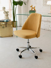 Load image into Gallery viewer, Mustard Channeled Task Chair
