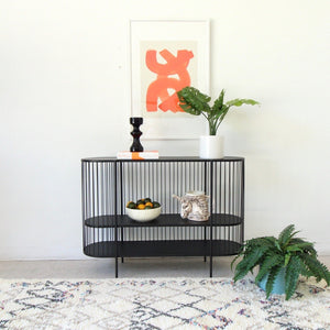 Black Deco Modernist Shelf